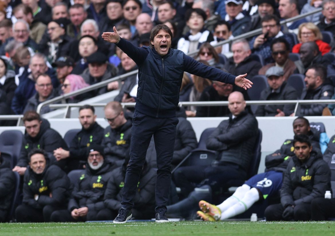 Antonio Conte did not speak to his Spurs players after draw