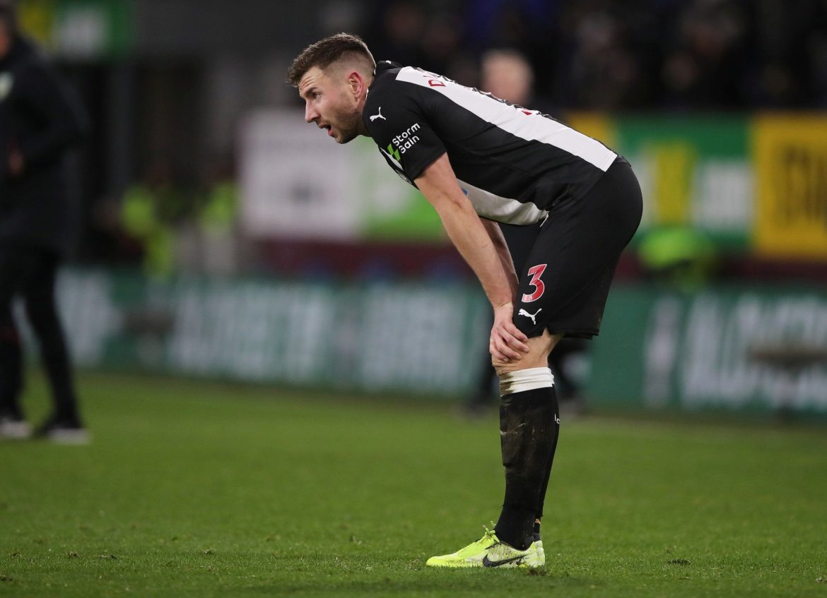 Newcastle: Dummett closing in on return